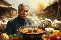 承德平泉羊汤配烧饼，穿越数百年的历史美味